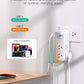 Surge Protector Outlet Extender with Rotating Plug, 6 AC Multi Plug Wall Outlets and 4 USB Ports, 1800 Joules, Swivel Power Strip Electrical Splitter for Home Decor Apartment Dorm Room Essentials