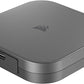Corsair EX400U 2TB USB4 Portable External Type-C SSD – Up to 4,000MB/s Read, 3,600MB/s Write, USB 3.2 Gen2 2x2, Plug and Play, Thunderbolt 4, MagSafe, Includes 40Gbps Cable, Windows PC, iOS Mac – Gray