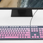 Dell Keyboard Cover & Skin for Wired KB216 & Wireless KM636, Inspiron AIO 3475/3670/3477 - Ombre Pink