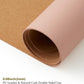 Cork Desk Mat - Small Dual-Sided Desk Pad for Office and Home - Desk Organization and Accessories - Ideal for Large Mouse Pad and Small Desk Mats on Top of Desks(Pink,23.6"x 13.8")