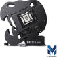 MegaPC Upgraded Open-Frame Mid-Tower Micro-ATX/Mini-ITX Gaming PC Case, Tempered Glass Side Panel, Pre-Installed ARGB PWM Fan, with USB3.0, USB-C, 240mm Radiator Support (Black)