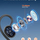 Ear Buds Wireless Bluetooth Earbuds Sport 2026 New Bluetooth 5.3 Headphones with LED Display 128H Playtime Powerful Bass Over Ear Earphones with Earhooks IP7 Waterproof for Gym/Running/Workout