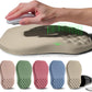 Ergonomic Raised Mouse Pad Wrist Support with Bilateral Slope Memory Foam Mousepad for Wrist Rest and Carpal Tunnel Pain Relief 11.8x7.9〃 Khaki