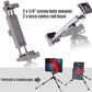 Full Metal Tablet Tripod Holder – Compatible with iPad mini, Air, Pro | 1/4" Screw & ARCA Dovetail Mounts | Universal Tablet Clamp Adapter