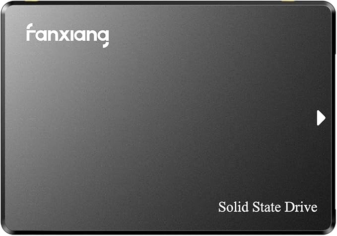 fanxiang S101 500GB SSD SATA III 6Gb/s 2.5" Internal Solid State Drive, Read Speed up to 500MB/sec, Compatible with Laptop and PC Desktops(Black)
