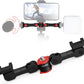 Dual Cold Shoe Mount by SmallRig, Extension Bar Universal Cold Shoe Adapter with 1/4" Thread Holes, for Microphone,Led Video Light, Audio Recorder Monitors-3483B