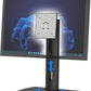 Vesa Monitor Stand with Spring-Adjustable Height, Swivel, Tilt, Rotation Vesa Stand, Compatible with Monitors Within 32 inches and Weighing Between 4.8-11lb (Black, Only for 7.7-11 lb Monitor)