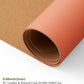 Cork Desk Mat - Dual-Sided Desk Pad for Office and Home - Desk Organization and Accessories - Ideal for Large Mouse Pad and Desk Mats on Top of Desks(Orange,80cmx 40cm)
