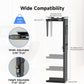 Suptek Adjustable Under Desk and Wall PC Mount,3.94 to 11.61 inch Wide Computer Case CPU Hanger Holder 360 Degree Rotatable Under-Desk PC Hanging Stand Holder Mount (ZJJ001L)