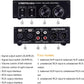 Volume Controller, Audio Volume Control Box, Passive Audio Volume Controller with Fully-Balanced & Single-Ended Mode XLR & RCA Interface for Home Stereo System Pre-Amplifier Speaker