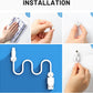 18 Pack Mini Cable Clips, Znben Cord Organizer Holder Adhesive Cord Management Charger Wire Holder Clips for Desk, Home, Office, Car, Cubicle, Nightstand White