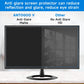 24 Inch Anti Blue Light Screen Protector for Standard or Curved, Eye Protection Anti Glare Screen Protector for 24'' Sceptre/LG/Dell/HP/Acer/ViewSonic/ASUS/Aoc/Samsung Monitor with 16:9 Aspect Ratio