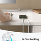 12Pack Cord Organizer [1s Lock] Spring Cable Holder Clips - Lamicall Desk Cord Management Clips, [Smooth Adjustable] Phone Charger Cable, Adhesive Wire Keeper for Nightstand Wall Car Office