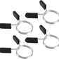 Barbell Clips Olympic Barbell Clamps Collars 2 Inches Weight Bars Lock Dumbbell Spring Clips Circlip Fitness Weightlifting Buckle 4 Pack