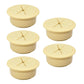 5 Pcs Desk Grommet 2" / 50 mm, Desk Hole Cover for Cables Beige, Cable Grommet ABS Plastic, Desk Hole Grommet for Home & Office Pc, Detachable Cable Cord Organizer