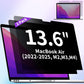 2-Pack Privacy Screen Protector for MacBook Air 13.6 Inch (2022-2025, M2, M3, M4) – Matte Laptop Privacy Screen Anti Blue Light Glare Filter for Models A2681 A3113 A3240