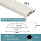 Floor Cord Cover Self Adhesive Cord Hider Floor Extension Cord Covers for Floor Power Cord Protector Cable Management Prevent Cable Trips Cable Cavity 0.59" W x 0.31" H (Beige Wood, 10Ft)