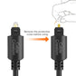 CableCreation Digital Optical Audio Cable 6 Feet, Fiber Optical Toslink Cable for Home Theater, Sound Bar, TV, PS4, Xbox, VD/CD Player, Blu-ray Players,Game Console & More, 1.8M