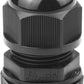 XHF 50 Pcs 1/2" IP68 Strain Relief Nylon Cord Grip Waterproof NPT Cable Glands Adjustable UL Listed and RoHS Compliant (Black)