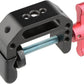 CAMVATE C-Clamp with 1/4 and 3/8 Thread Hole for Camera Monitor(Red T-Handle) - 1687