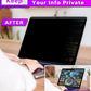 PYS macbook air 13 inch privacy screen Compatible with MacBook Air 13.3'(Released in 2018-2021: A1932,A2179,A2337)-Anti Glare，Webcam Cover Slider，Provide Privacy, Ultra Slim，Easy On