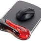 Kensington Duo Gel Mouse Pad with Wrist Rest - Red (K62402AM)