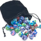 Dice Set for Dungeons&Dragons, DND, RPG Games, Polyhedral Dice Set, Assorted Dice Set, 35 Total, 5 Sets with Drawstring dice Pouch