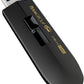 TEAMGROUP C186 256GB USB 3.2 Gen 1 (USB 3.1/3.0) Read 100MB/s Flash Thumb Drive, External Data Storage Memory Stick Compatible with Computer/Laptop Black TC1863256GB01