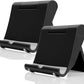 Adjustable Foldable Cell Phone Stand for Desk, Compatible with Most Smartphones and Tablets, Anti-Slip Rubber Base for Stability