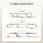AMERIERGO Dual Monitor Stand Riser- 3 Shelf Screen Stand with Adjustable Length and Angle, 2 Extra Functional Slot Desktop Organizer Stand for PC, Computer, Laptop (White)