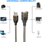 LDKCOK USB 2.0 Type A Male to A Female Active Repeater Extension Cable 75ft, High Speed 480 Mbps