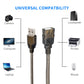 75 FT USB Extension Cable, USB 2.0 Type A Male to A Female Active Repeater Extension Cable 75 ft, High Speed 480 Mbps