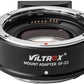VILTROX EF-Z2 Auto Focus Lens Adapter 0.71x Reducer Speedbooster Lens Converter Compatible with Canon EF Mount Lens to Nikon Z Mount Mirrorless Cameras Z5 Z6 Z6II Z7 Z7II Z50 Zfc