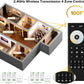 BTF-LIGHTING RF 2.4GHz Wireless Remote RC02RFB &4PCS C02RF Tuya Controller Kit 4 Zone Group Control PWM CCT(+ CW WW) 3pin 5050SMD FCOB COB Dual White LED Strip DC5V DC12V DC24V