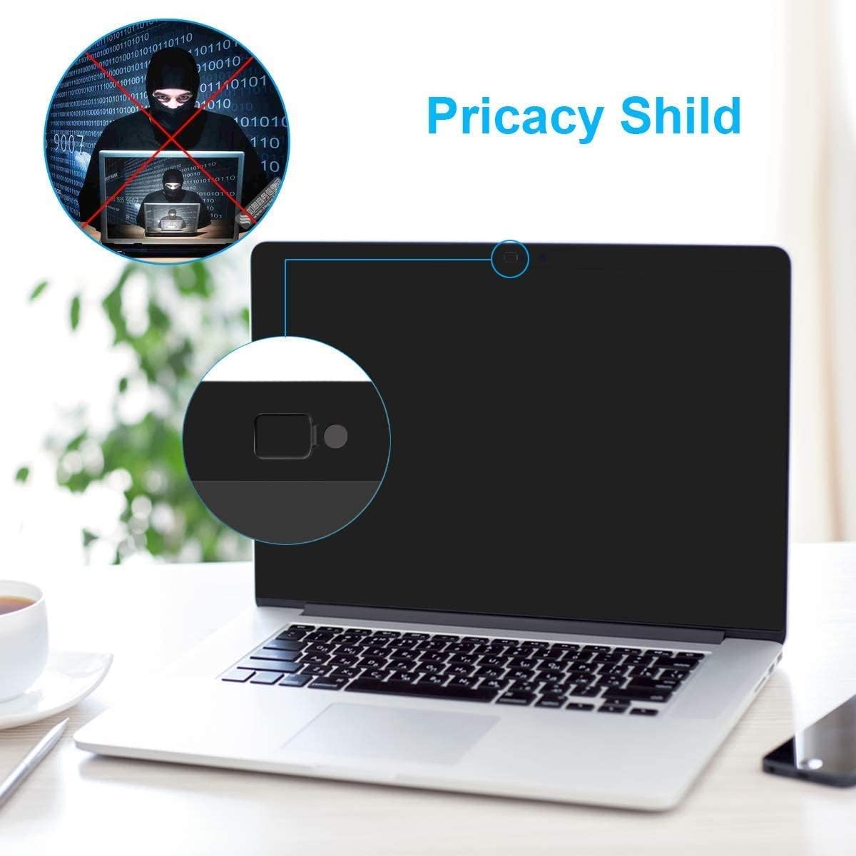 PYS Privacy Screen for MacBook Pro 13.3 Inch Laptop (2016-2022 M1/M2) – Magnetic Anti-Spy Security Filter with Webcam Cover Slider, Easy On/Off & Touch Bar Compatibility for MacBook Pro 13 inch Laptops