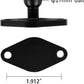 xik Metal 1/4"-20 Mount with Drill Plate Base for Monitors, Action Camera，CCTV Cameras, Camcorders, 360° Rotation Adjustable Camera Mount for Installation on Car Dashboard, Ceiling, and Walls