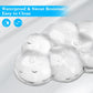 Gel Cloud Mouse Wrist Rest, Cute Wrist Support and Arm Support for Mouse Rest Typing Pain Relief，Suitable for Office/Computer/Laptop/Gaming (Transparent White)