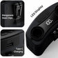 Socool 20000mAh Portable Waist Fan Clip on Wearable Belt Personal Fan Rechargeable, 40H Cooling Battery Operated with 10 Speeds & Dual Air Outlets, Neck Fans Hanging for Outdoor Jobsite Camping