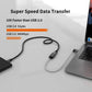 CableCreation USB 3.0 Extension Cable 1FT, [2-Pack] Left Angle USB 3.0 Male to Female Extender Cord, 90 Degree USB 3.0 for VR, PlayStation, Xbox, Keyboard, Space Gray, 0.3M