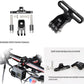 GUB Bike Camera Mount,Aluminium Bicycle Stem Front Camera Holder Mount Universal for GoPro Garmin Xiaomi SJCAM Action Camera (BLACK09)