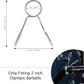 4 Pieces 2 Inch Dumbbell Spring Collars Barbell Clamps Locking Collars Clips for Weightlifting Exercise Fitness Training Supplies