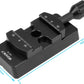 V Size Rail Bar Dovetail Mounting Plate with Arca Swiss Type Clamp for Vixen Style Dovetail Saddles Telescope Scope Adapter Mount Base OTA Equatorial Tripod Sky Astrophotography - Vixen to Arca