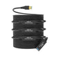 100FT USB 3.0 Active Extension Cable, USB 3.0 Extension Cord A-Male to A-Female, With High-Speed Data Signal Amplifier, Compatible With Quest 3,VR,Rift,360 Kinect,Xbox,Webcam,PS4, HD Camera or More
