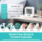 Indoor Humidity Meter Hygrometer 4Pack, Room Thermometer for Accurate Room Temperature Monitor, Digital Hygrometer with Indoor Thermometer for Home, Baby Nursery, and Humidity Sensor Enhanced Comfort