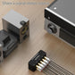 Cubilux AS-R1 4-Way Audio Splitter Box - 4-Channel Stereo RCA Splitter - Aluminum Alloy (1 in 4 Out)
