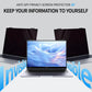 Laptop Privacy Screen 13.3 inch, 9H Hanging Privacy Screen for Laptop for 16:9, Acrylic HD Eye Protection Anti Glare Blue Light Laptop Screen Privacy Filter