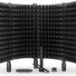 Aokeo Studio Recording Microphone Isolation Shield, Pop Filter.High density absorbent foam is used to filter vocal. Suitable for blue yeti and any condenser microphone recording equipment