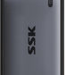SSK Portable SSD 1TB External Solid State Drives, up to 1050MB/s USB C SSD External Hard Drive USB 3.2 Gen2 for iPhone 15/Pro, Windows, Mac, Android Phones and Tablets
