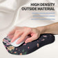 Ergonomic Raised Mouse Pad Wrist Support with Bilateral Slope Memory Foam Mousepad for Wrist Rest and Carpal Tunnel Pain Relief 11.8x7.9〃Flowers Bloom and Fade