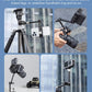 SMALLRIG Clamp w/ 1/4" and 3/8" Thread Holes, 9.8 Inches Adjustable Friction Power Articulating Magic Arm with Phone Holder for Action Cameras, Smartphones, LCD Monitor/LED Lights - 5326